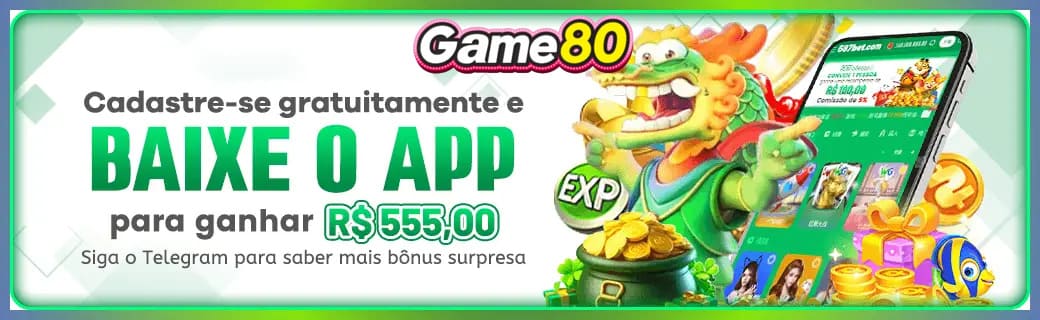 GAME80 download — arquivo APK para Android oficial