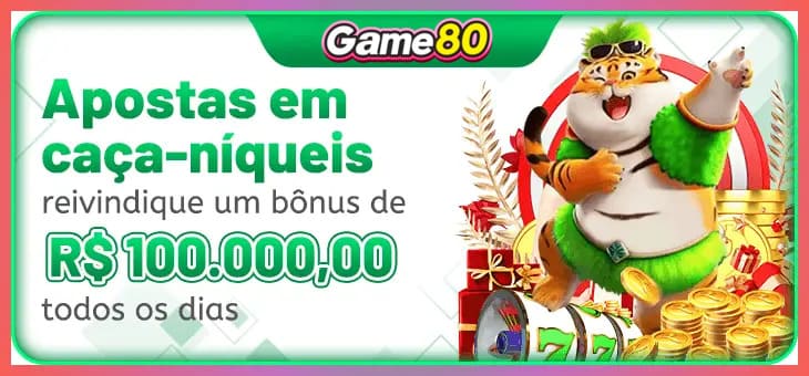 GAME80 cadastro — verificação de conta e PIX no caixa